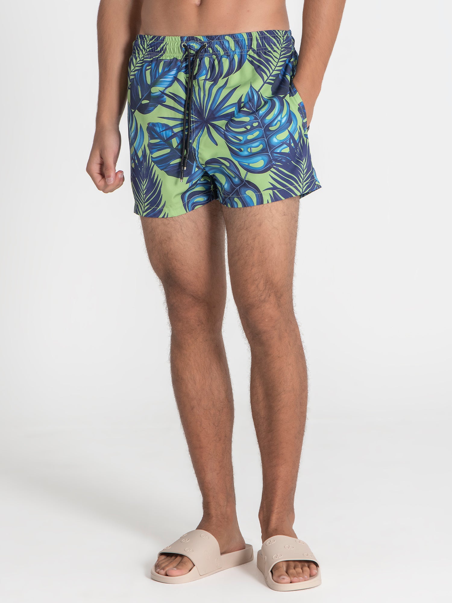 Green Tropic Swimshorts
