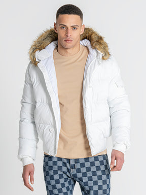 puffers / White Smart Puffer Jacket