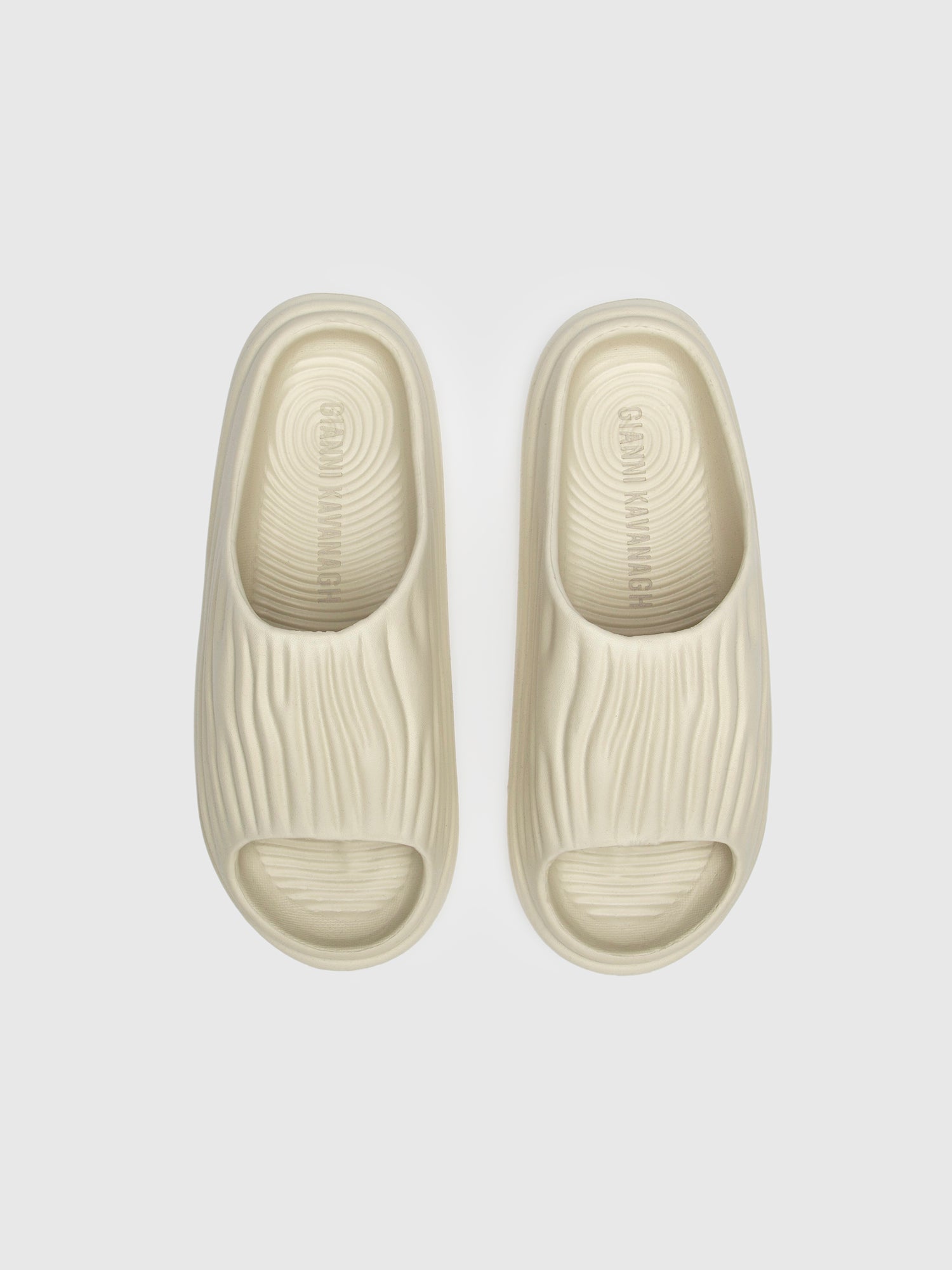 Beige Foam Sliders