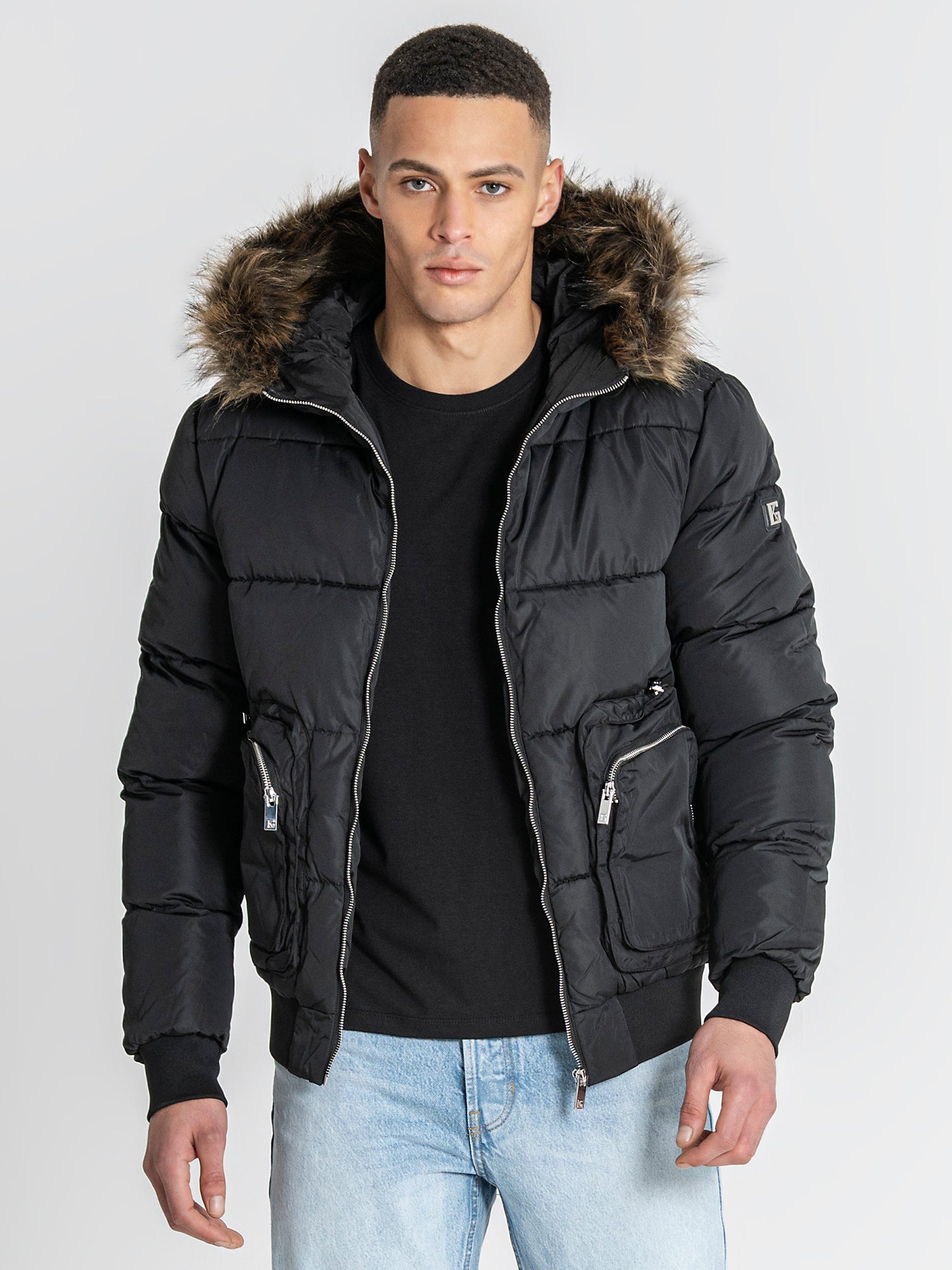 puffers / Black Utility Puffer Jacket