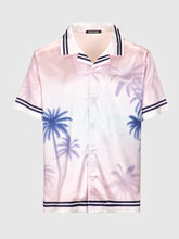 shirts / Light Pink Pool Satin Shirt