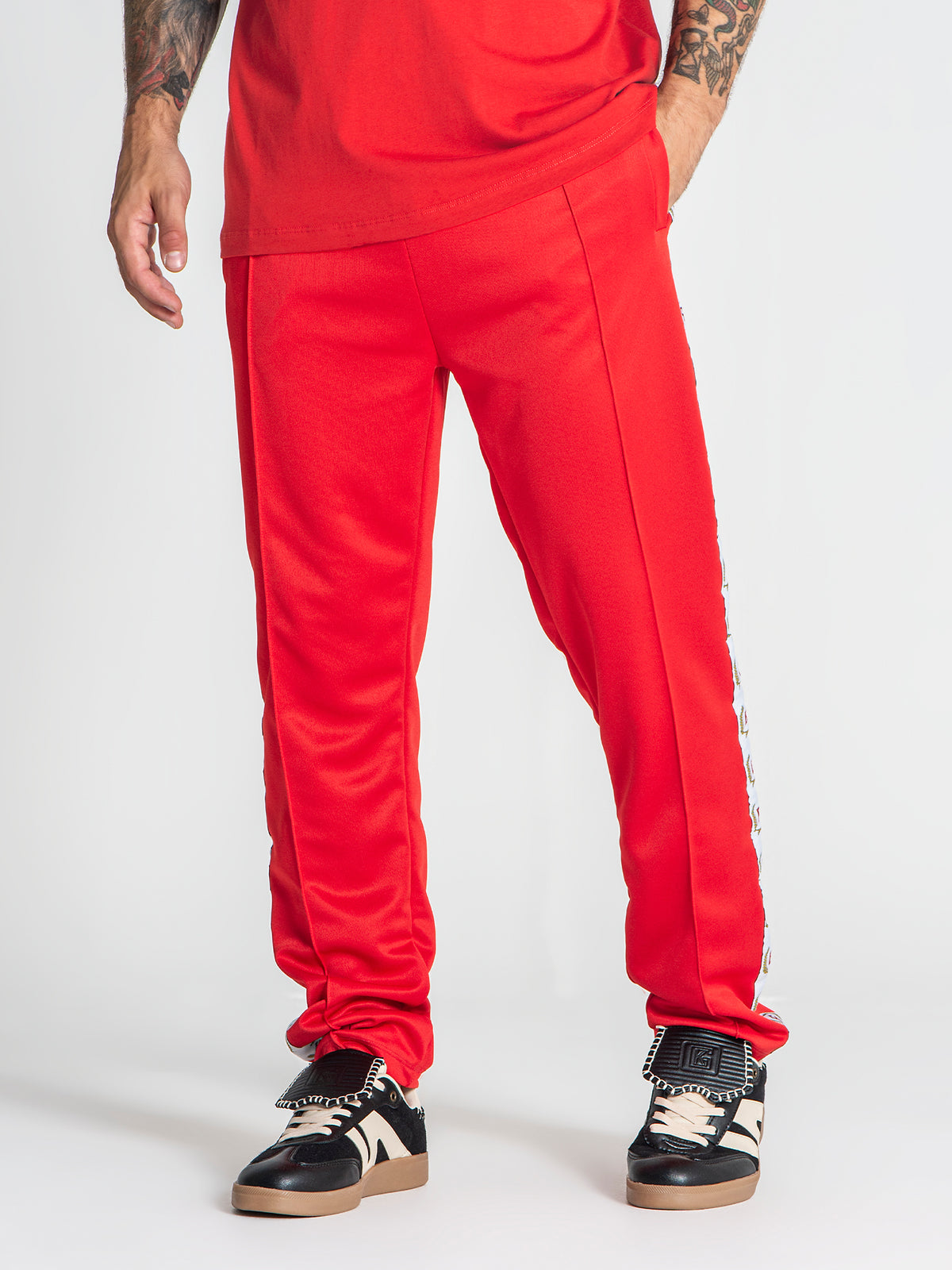 joggers / Burgundy Retro Pants
