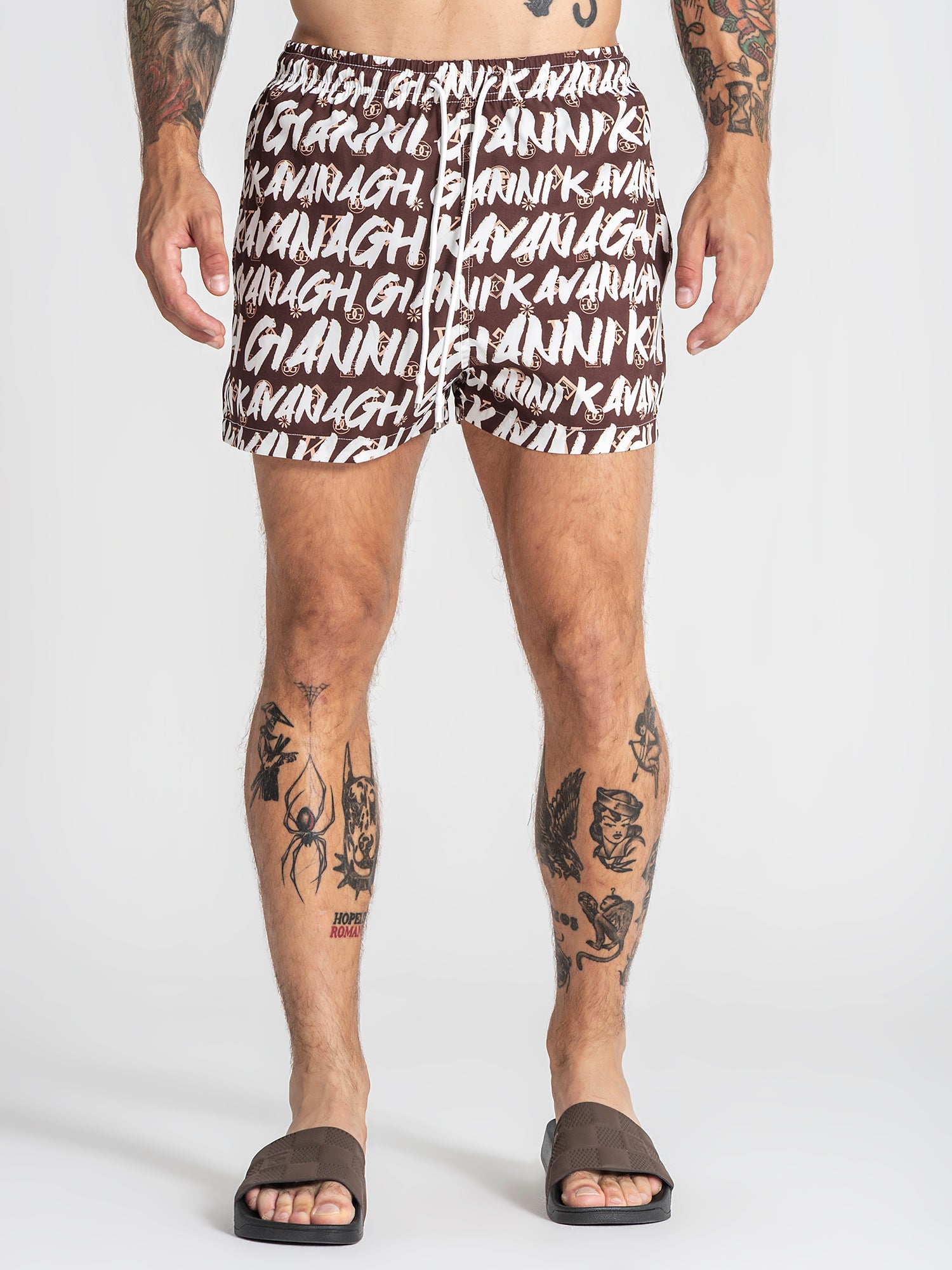 swimshorts / White Rebel Swimshorts