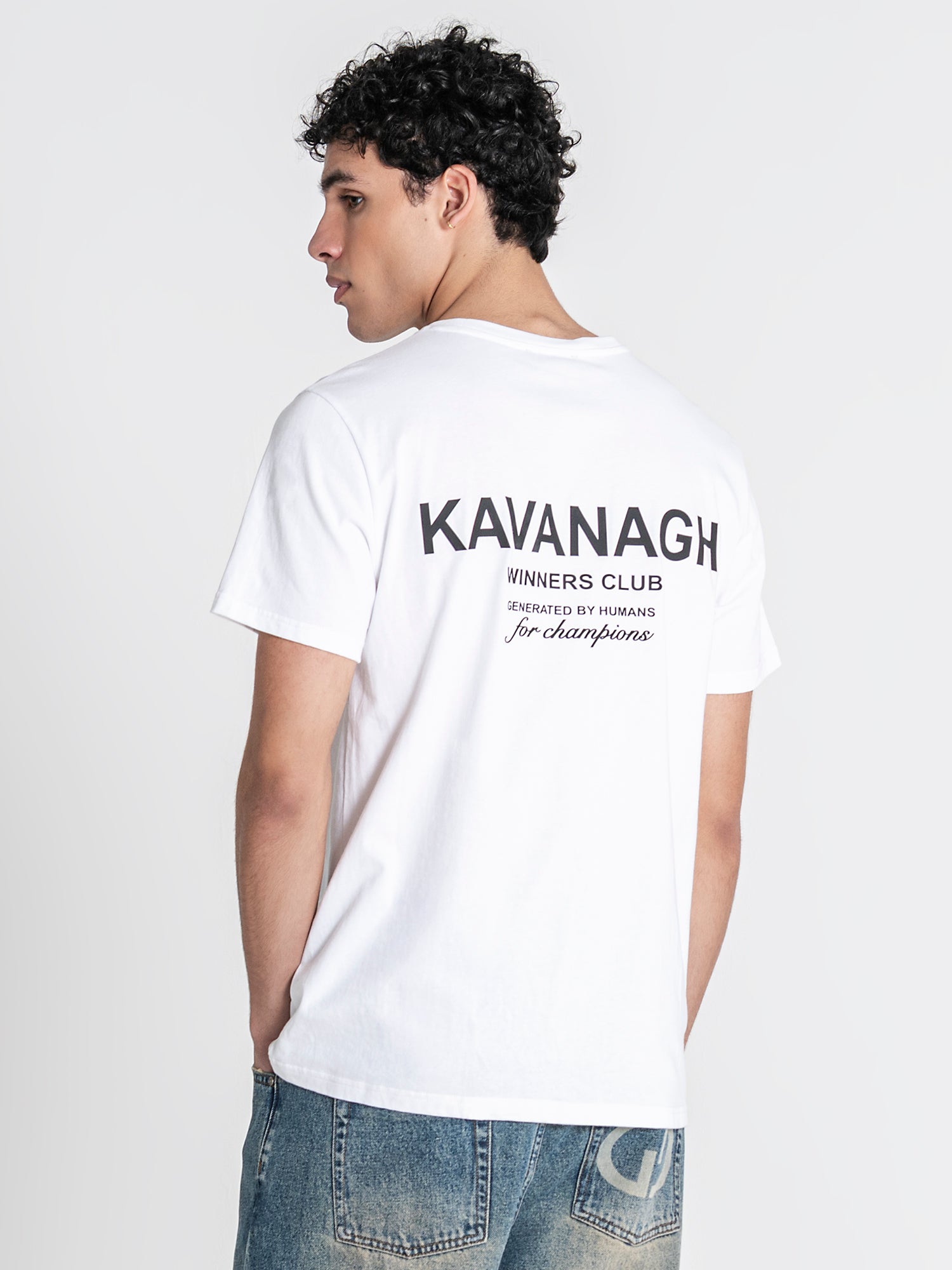 White The Club Tee