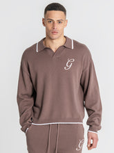 polos / Brown G Knit Sweater Polo