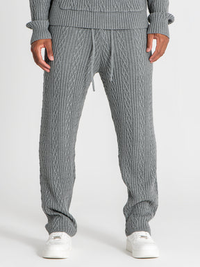 joggers / Grey Core Knit Joggers
