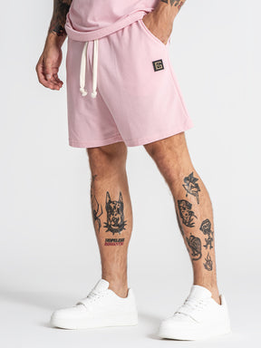 shorts / Light Pink Texture Shorts