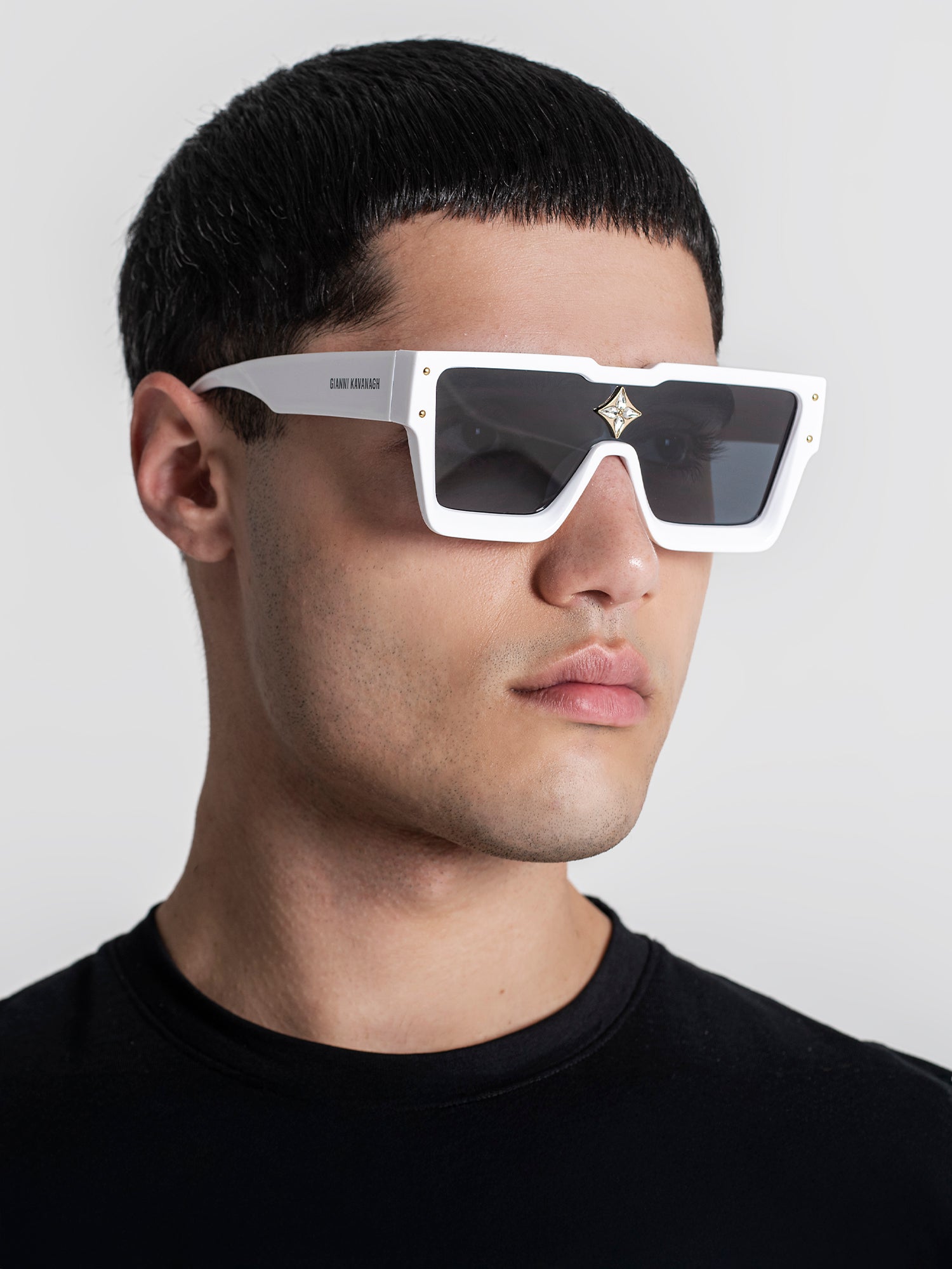 White Prisma Sunglasses