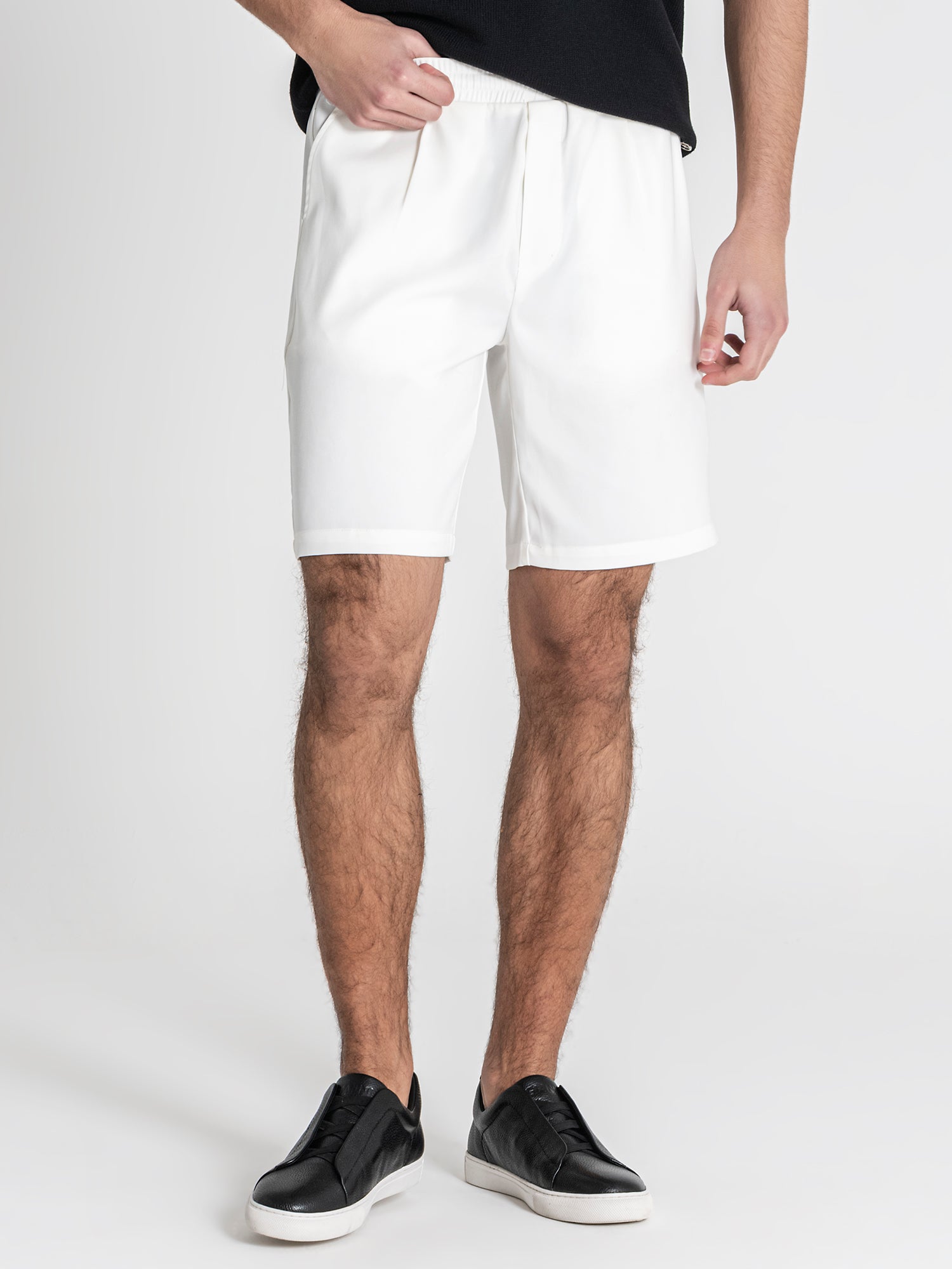 White Essential Shorts