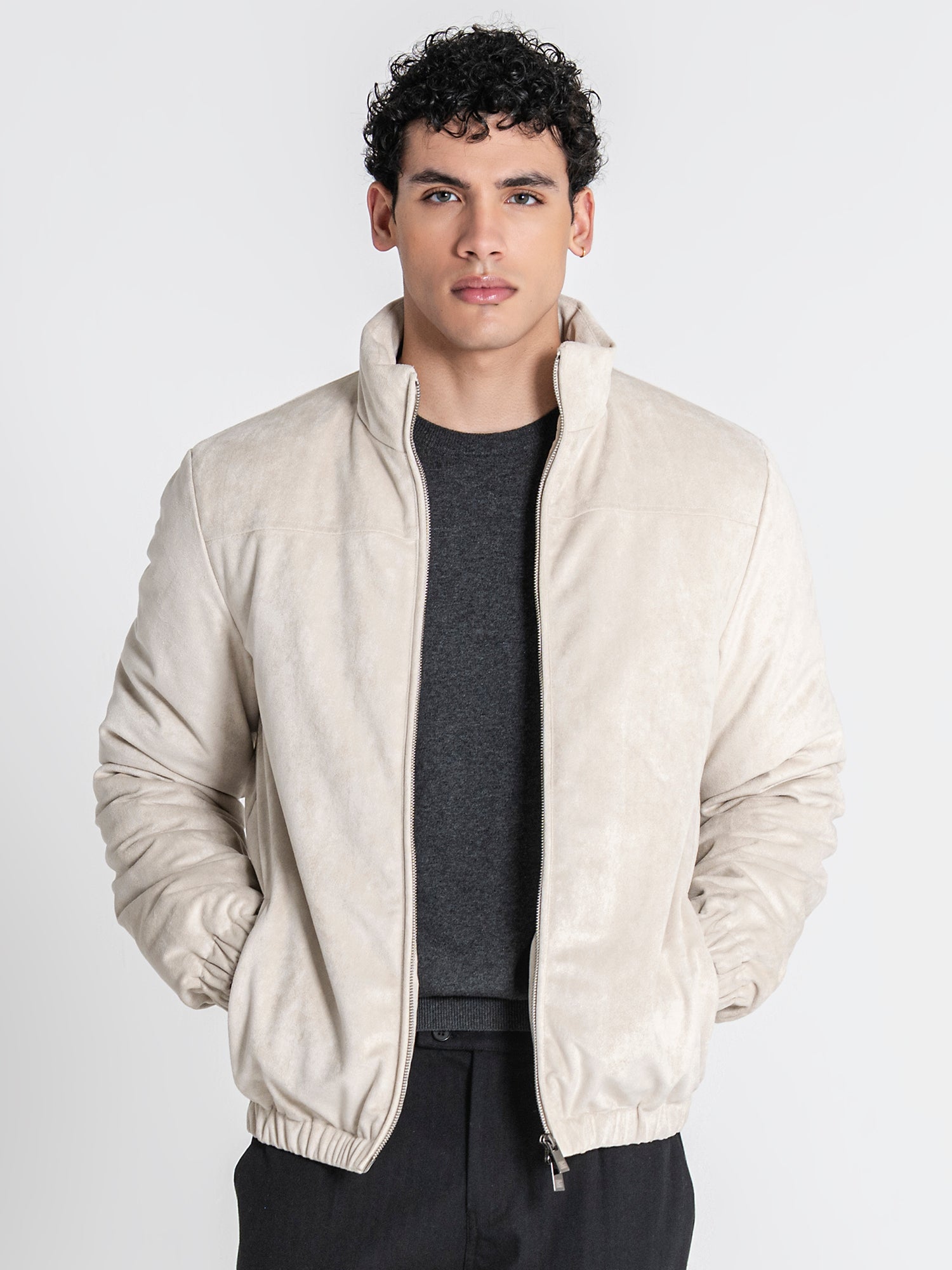 Beige Essential Jacket