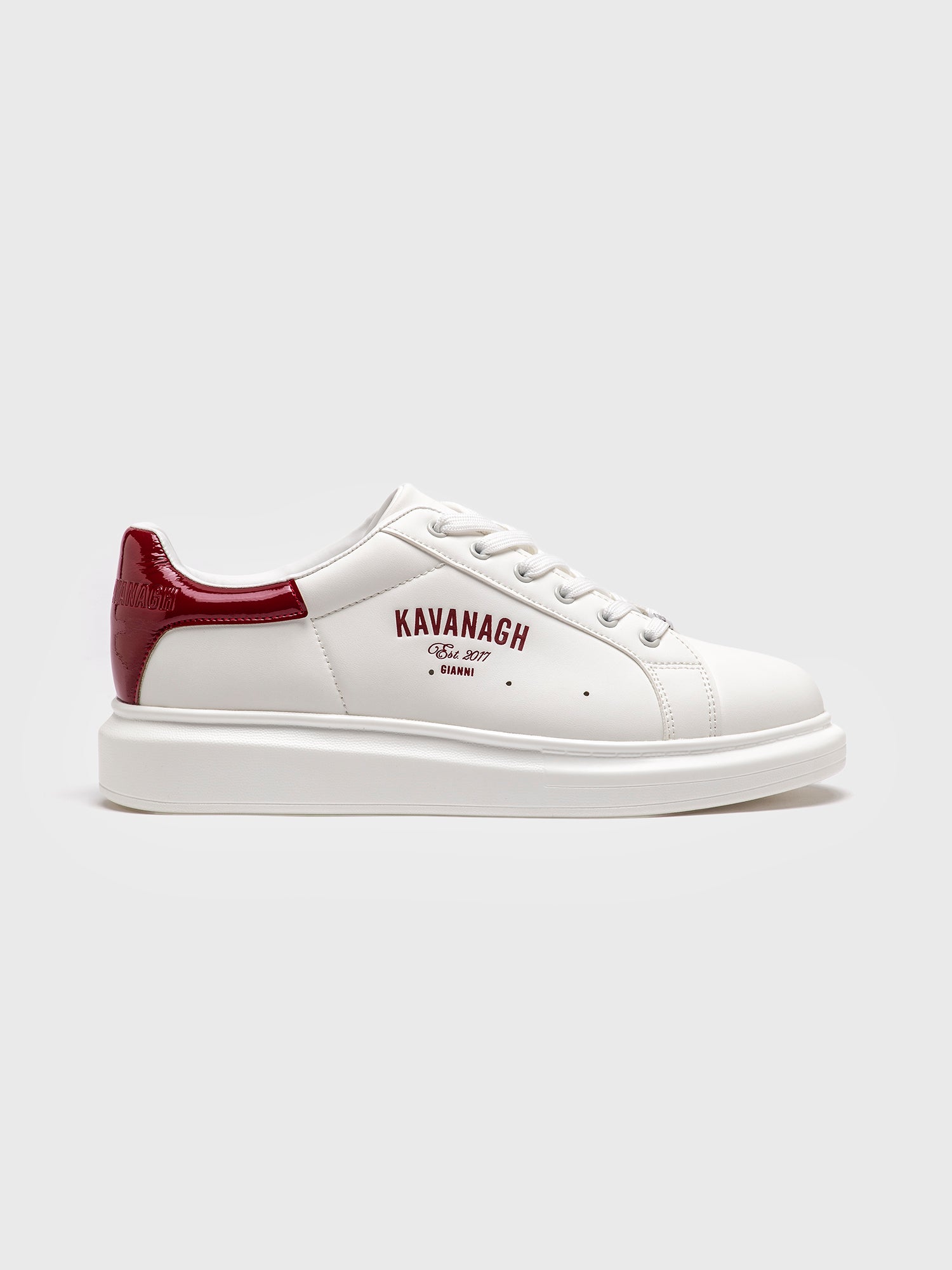 Red Statement Sneakers