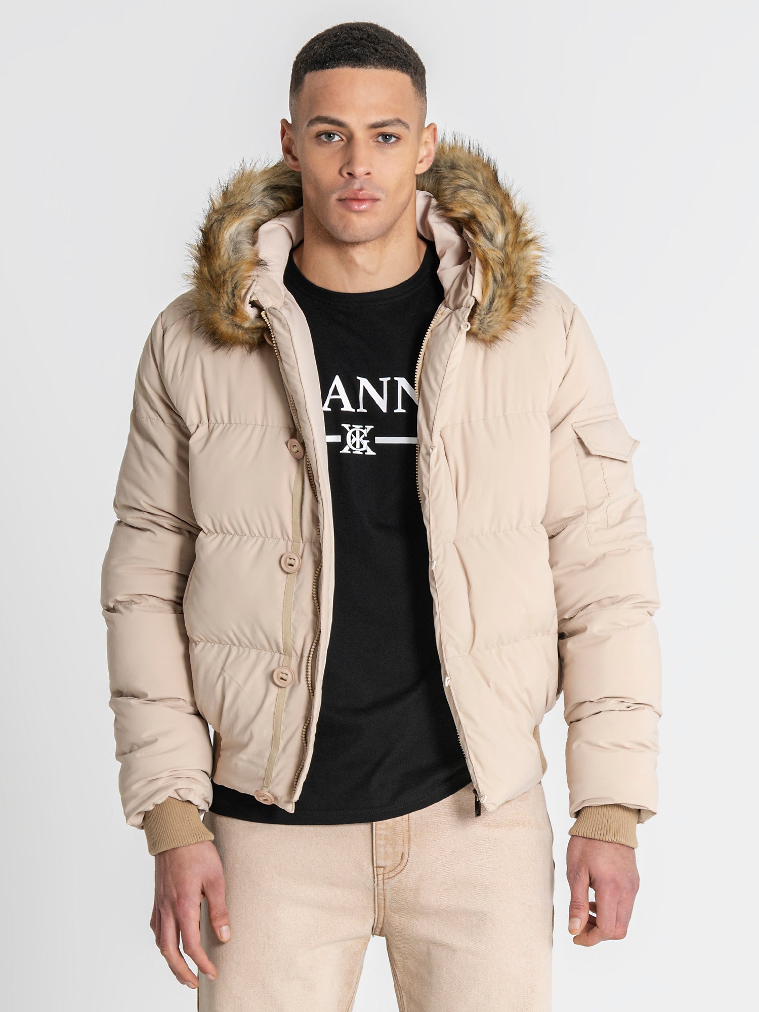 Camel Smart Puffer Jacket