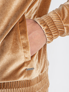 zip jackets / Beige Urban Luxe Jacket