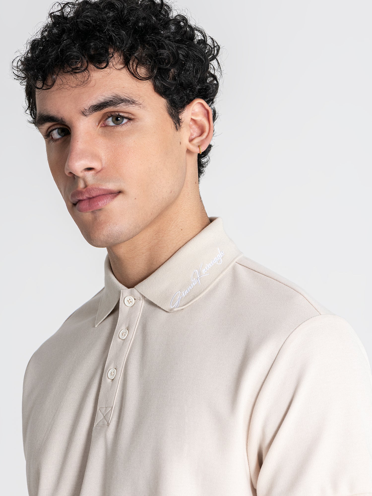 polos / Beige Signature Polo