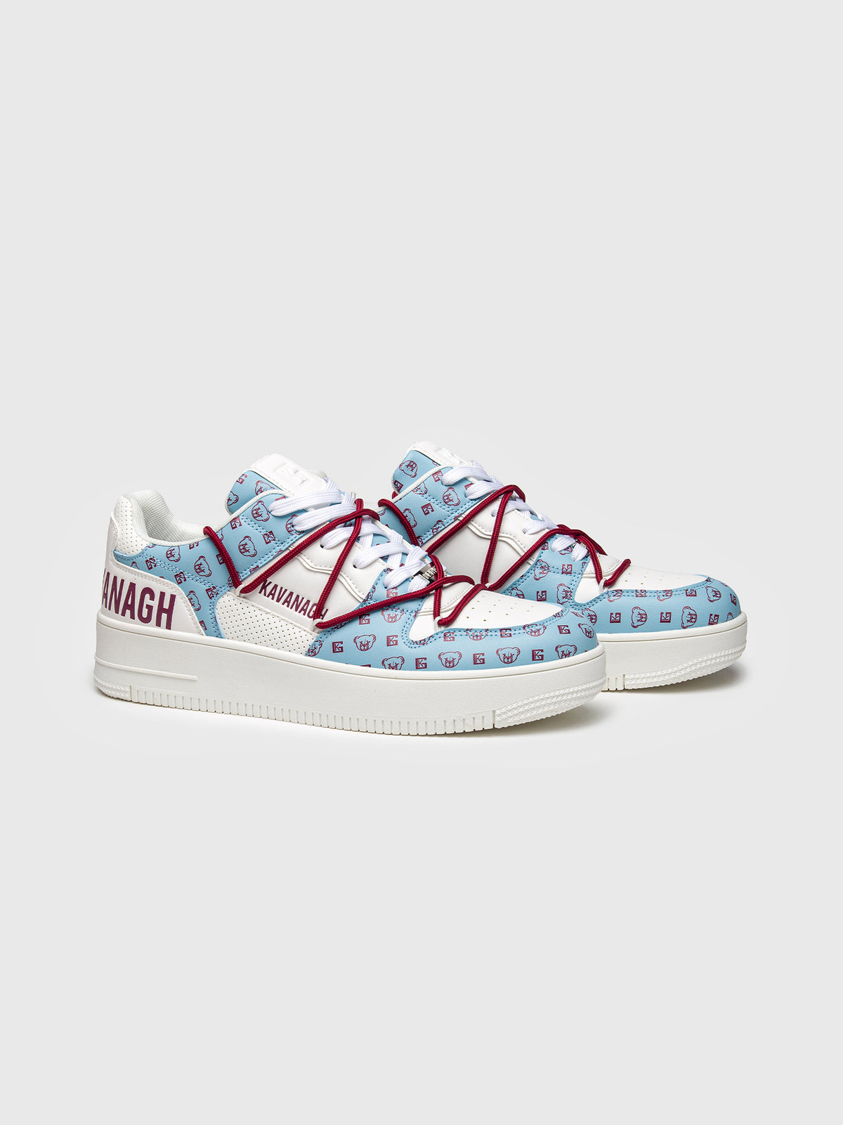 sneakers / Light Blue Bear Wrapped Sneakers