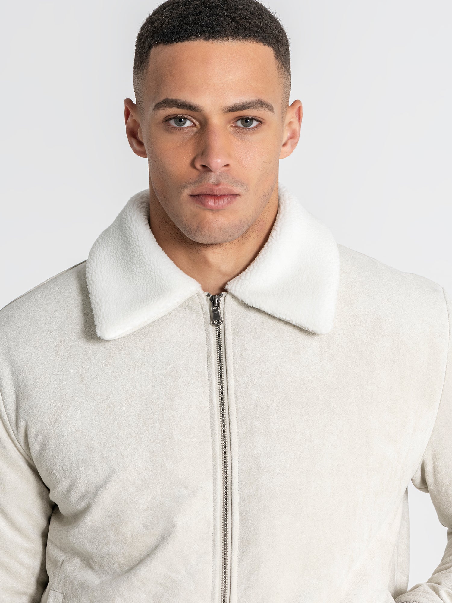 jackets / White Timeless Aviator Jacket