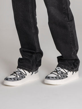 sneakers / Black GK Wrapped Sneakers