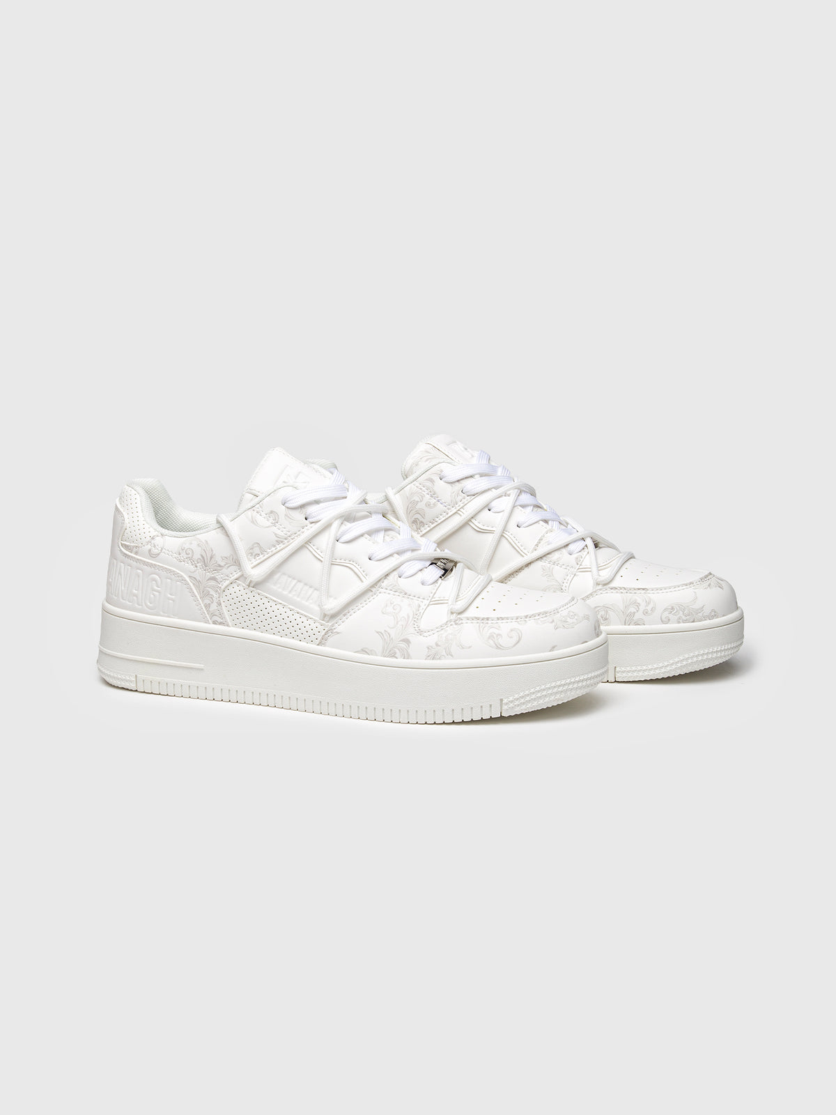 sneakers / White Majestic Wrapped Sneakers