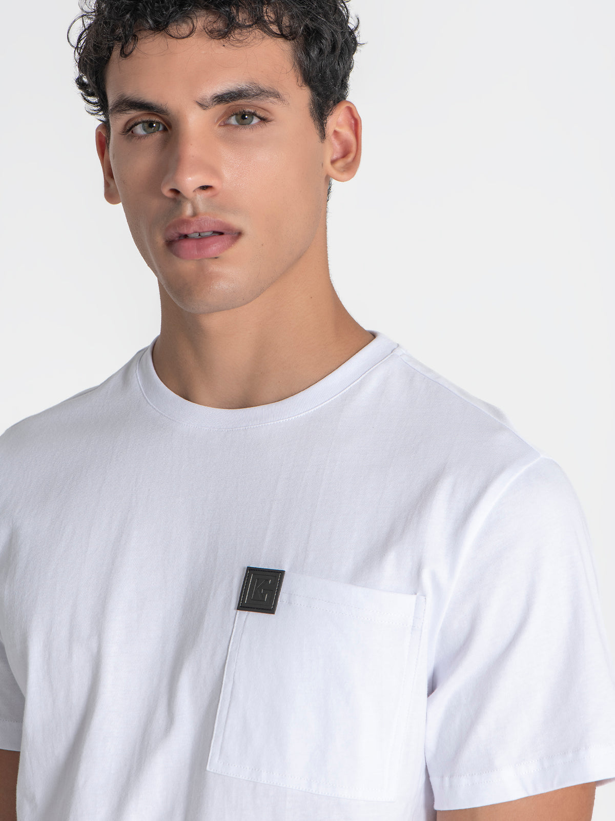 White Pocket Tee