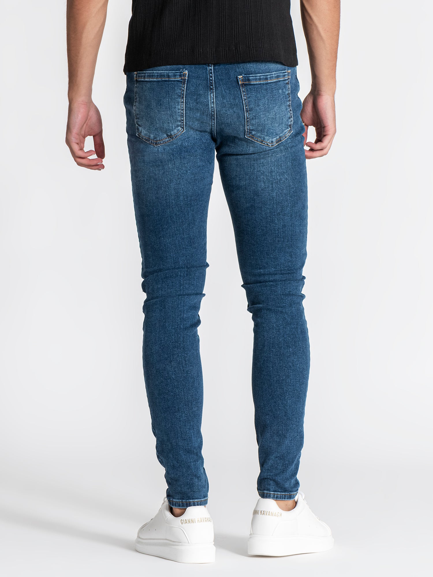 jeans / Dark Blue Core Destroyed Jeans