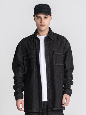 shirts / Black Utility Shirt
