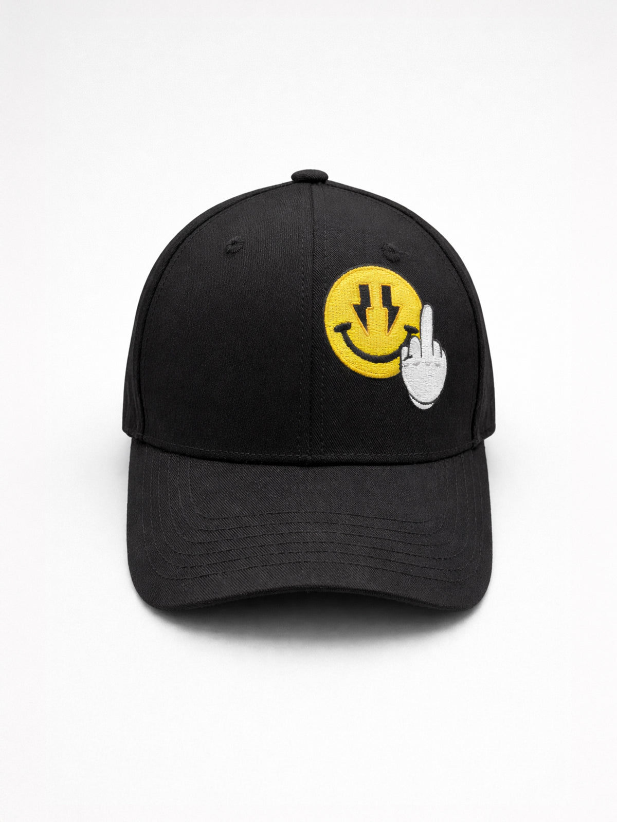 caps / Black Smiley Cap