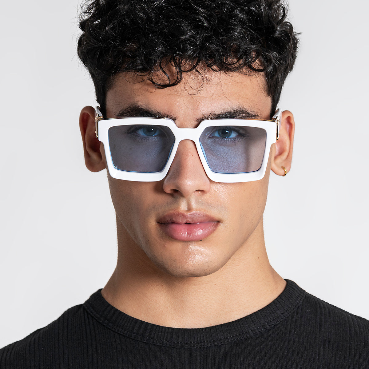 小物 Archive Calvis  square sunglasses Archive GUCCI square sunglasses silver 【公式通販】