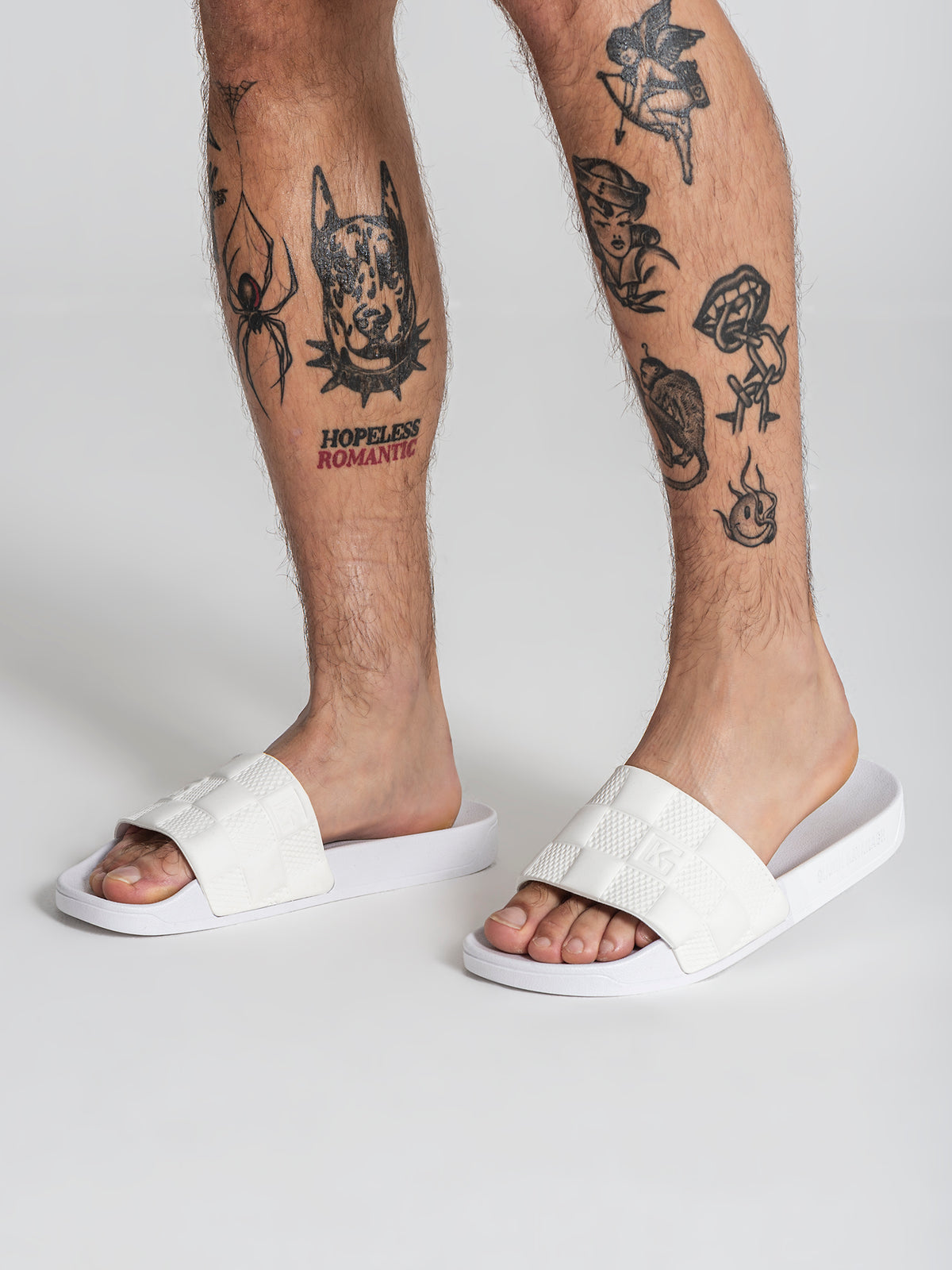 sliders / White 3D Sliders