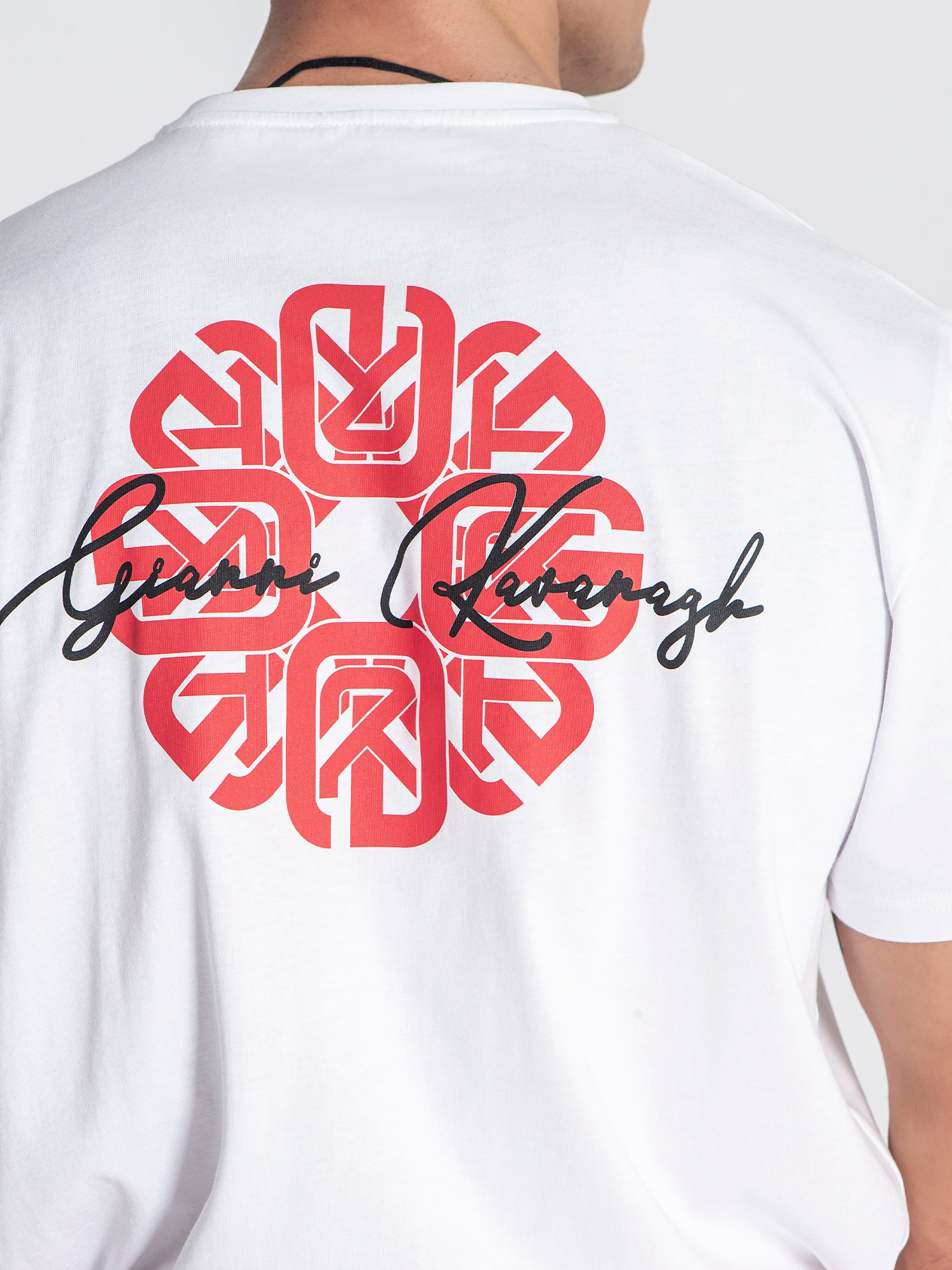 White Rotate Tee
