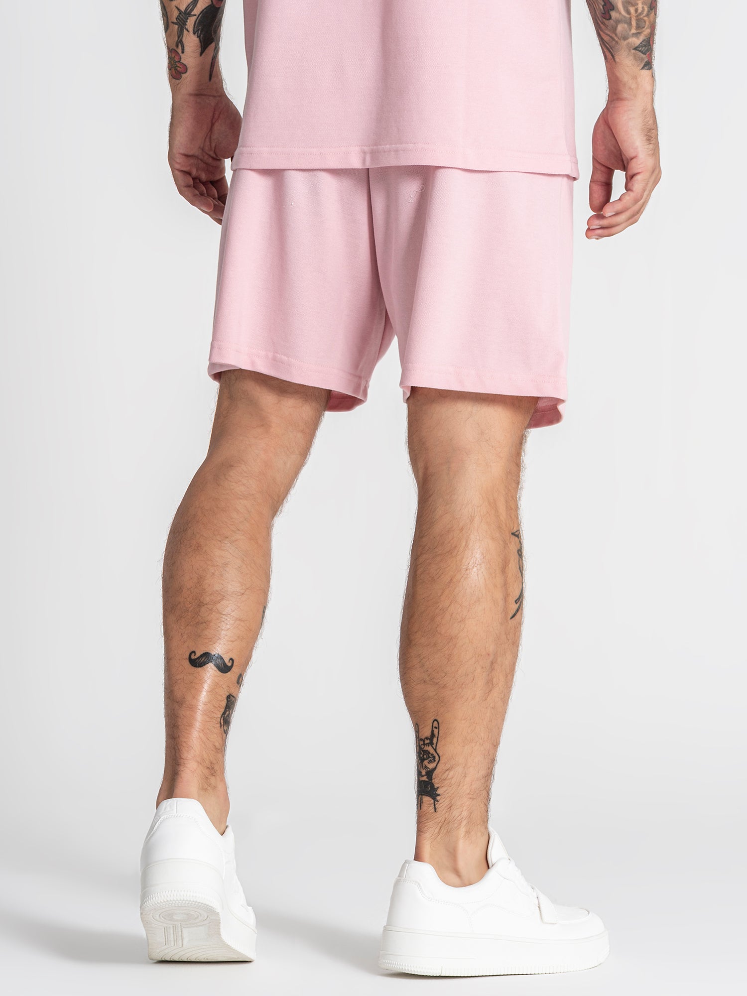 shorts / Light Pink Texture Shorts