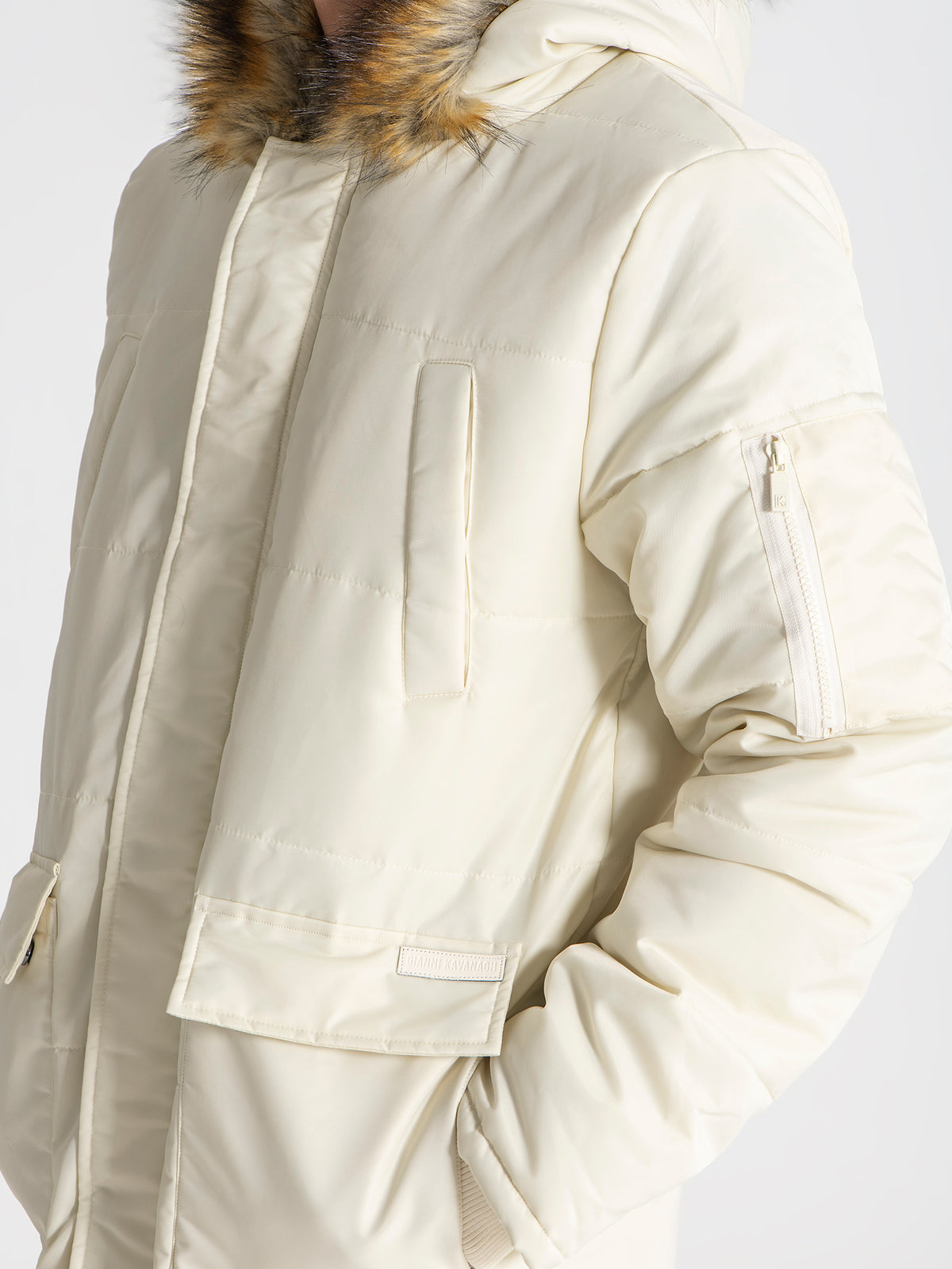 Beige/Camel Dune Coat