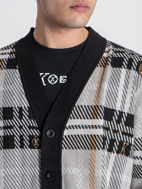 jackets / Grey British 2.0 Knit Cardigan