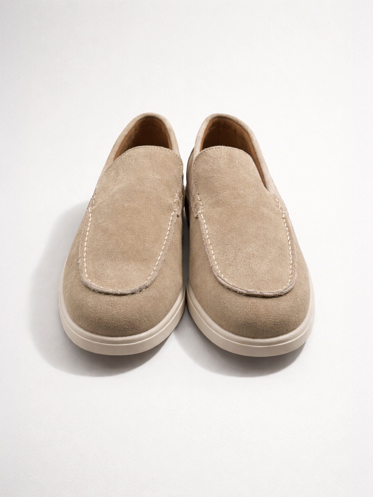 shoes / Beige GK Boat Loafers