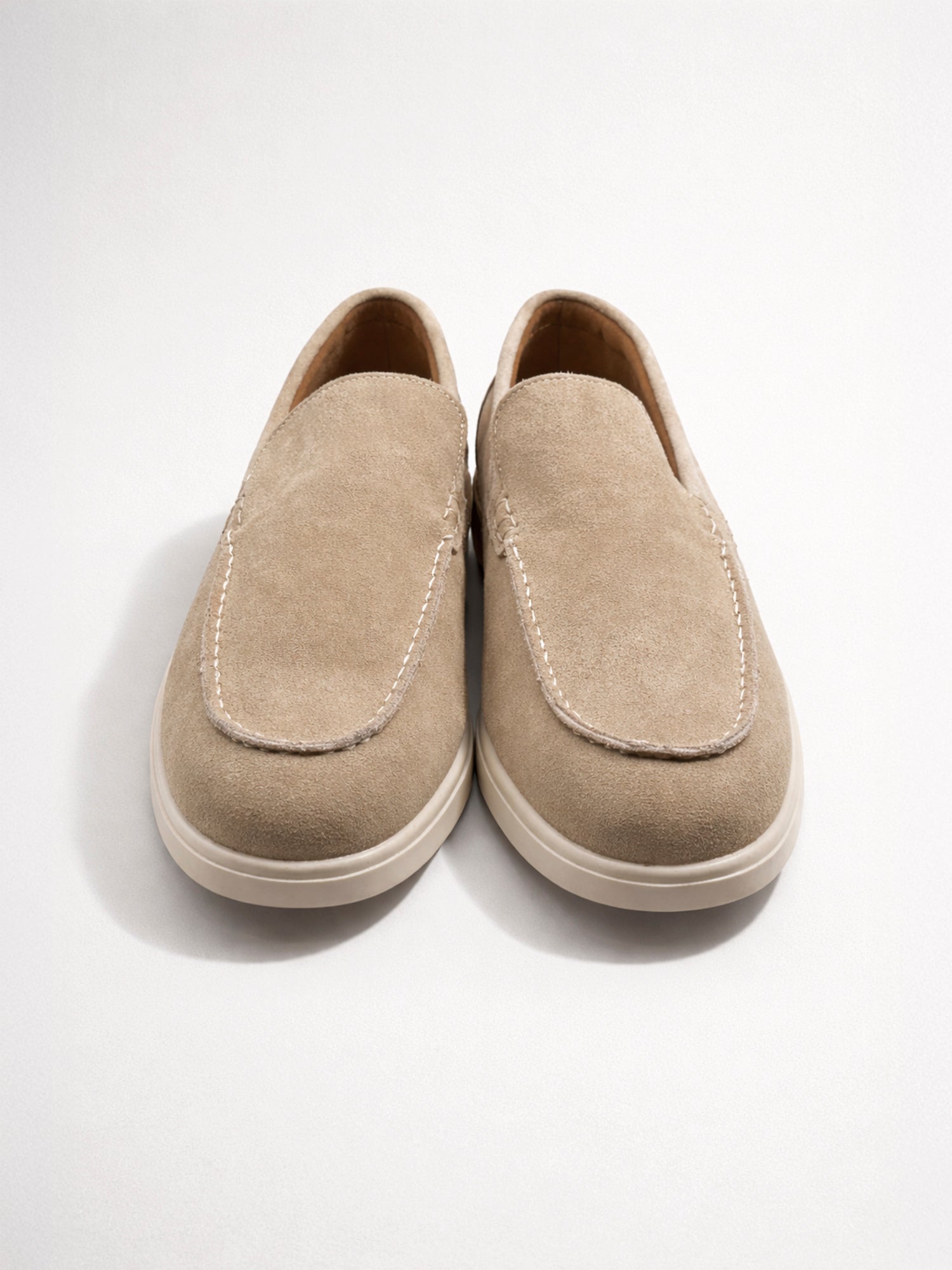 shoes / Beige GK Boat Loafers