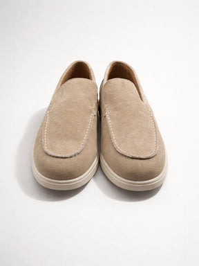 shoes / Beige GK Boat Loafers
