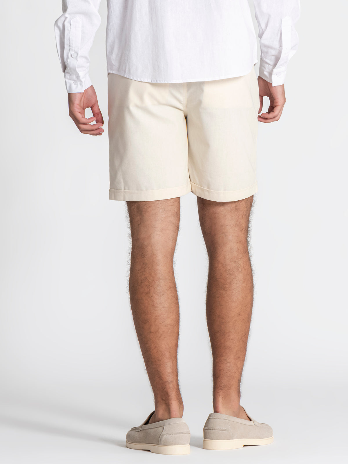 shorts / Beige GG Linen Shorts