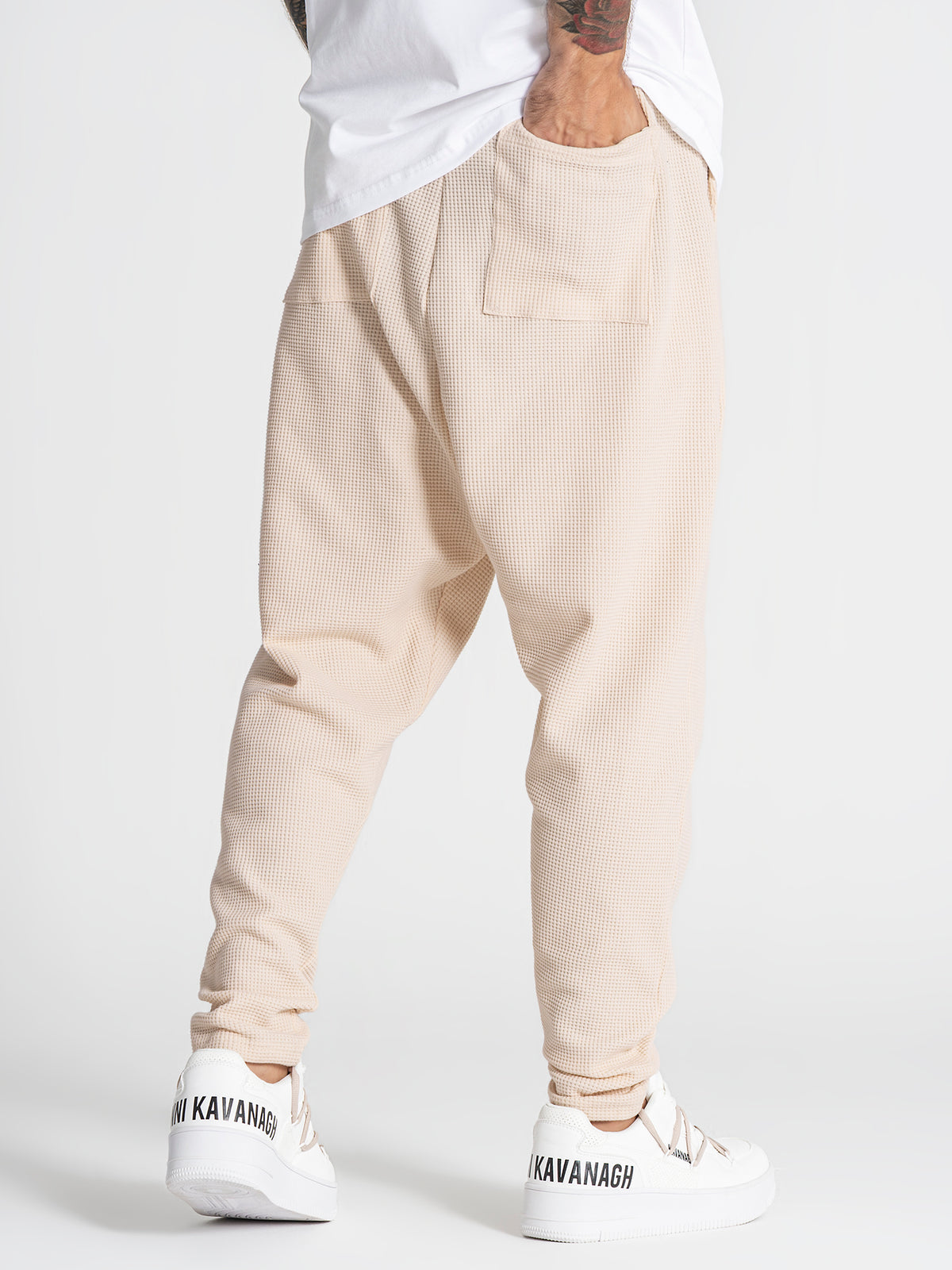 pants / Beige Texture Pants