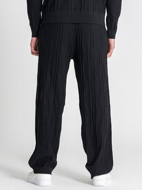 joggers / Black G Knit Pants