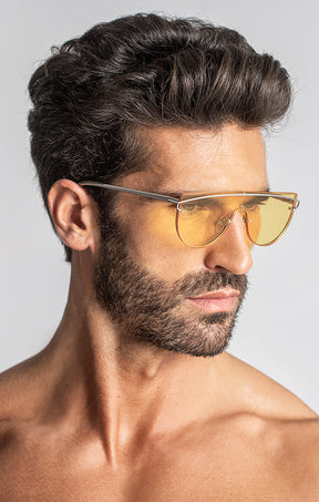 Yellow Downtown Sunglasses