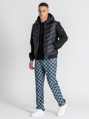 jackets / Black Aero Hoodie Jacket