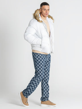 puffers / White Smart Puffer Jacket