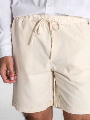 shorts / Beige GG Linen Shorts