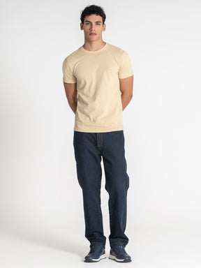 t-shirts / Beige Essence Micro Tee