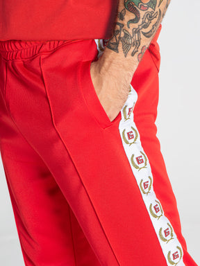 joggers / Burgundy Retro Pants