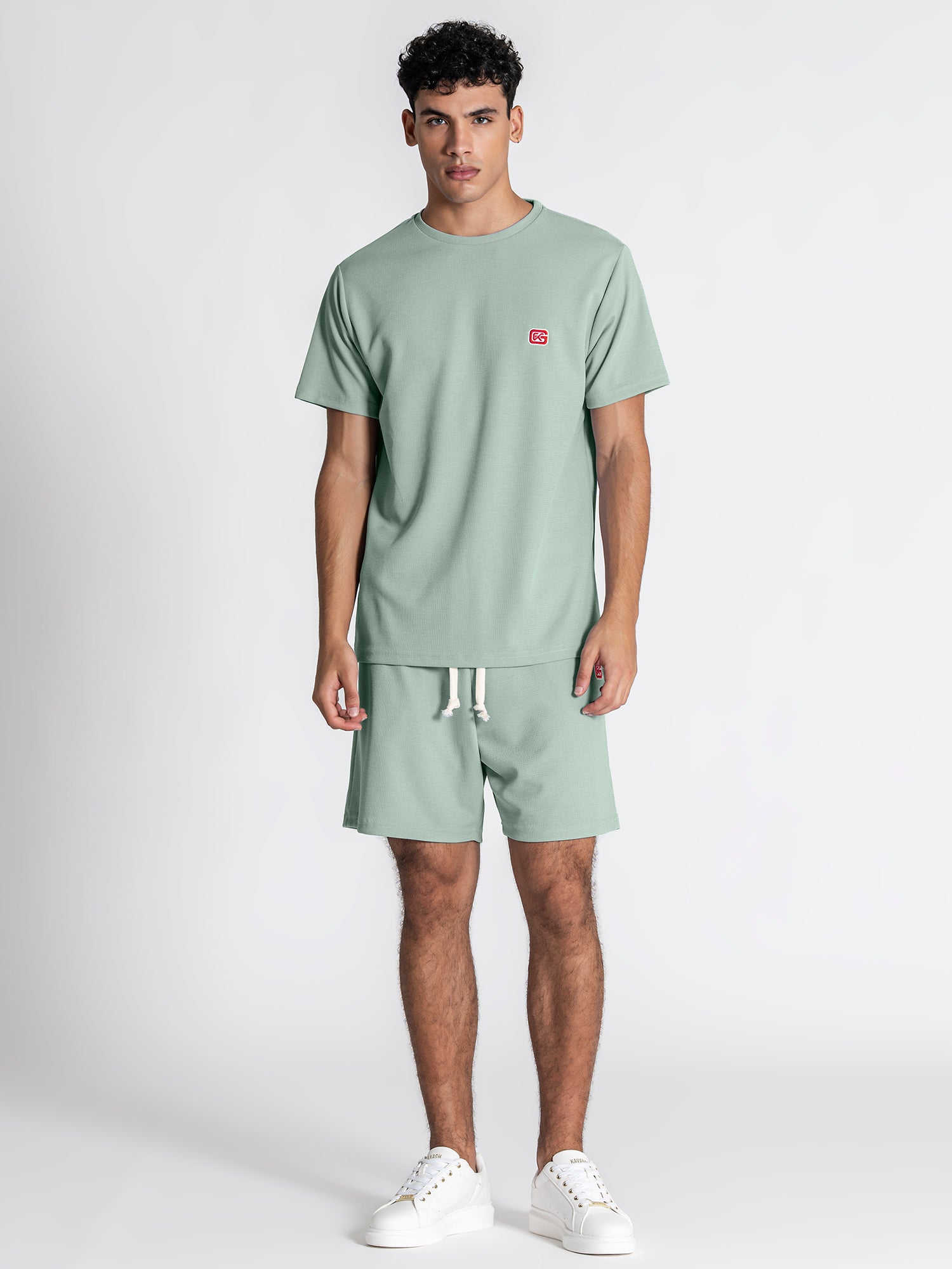 t-shirts / Pink Retro Vibes Knit Polo