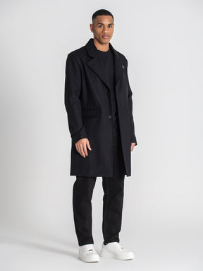 overcoats / Black Oxford Coat