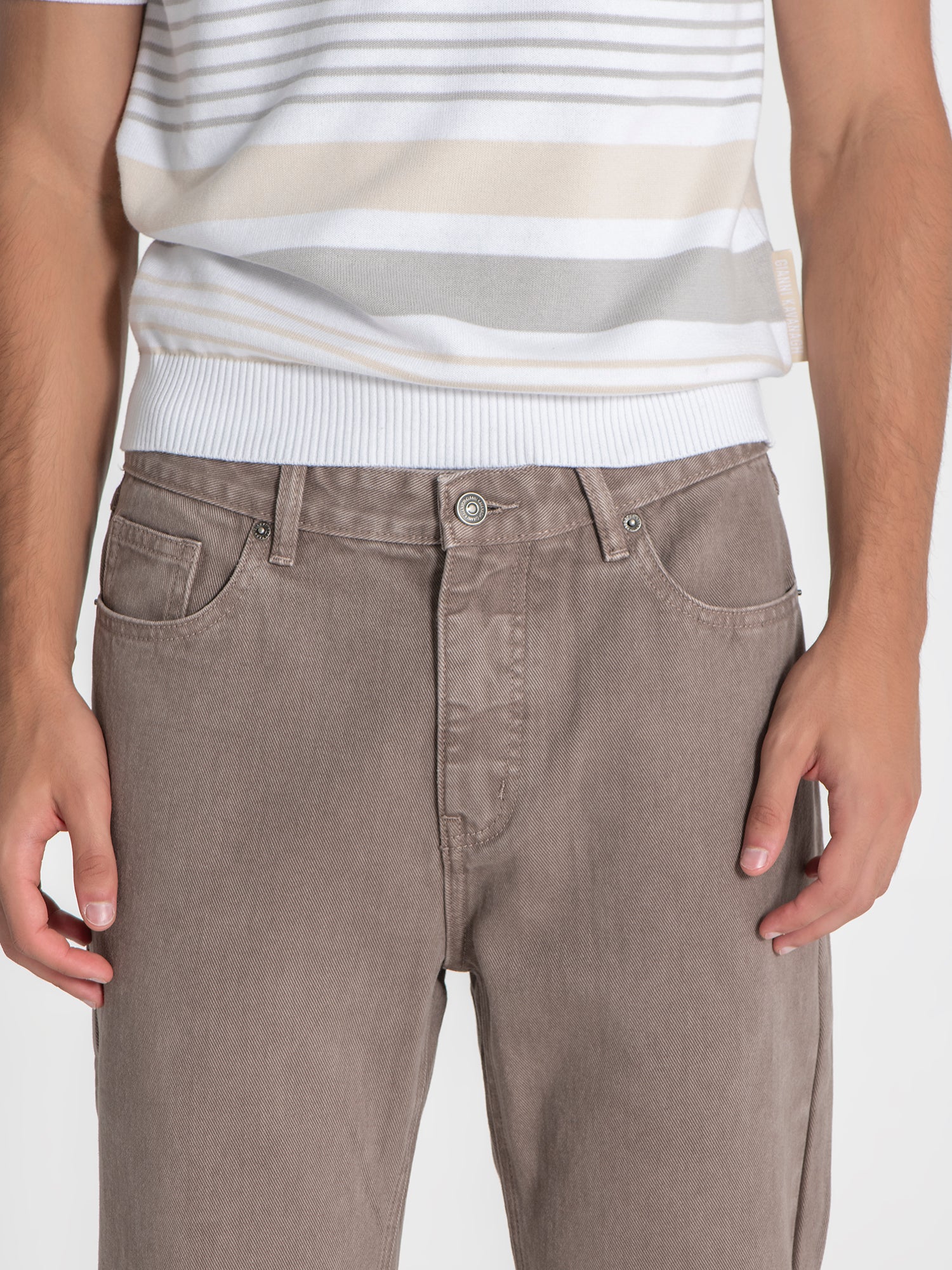jeans / Taupe Wash Jeans