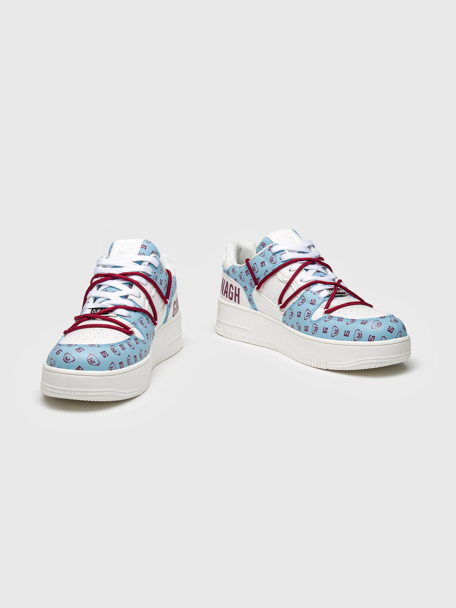 sneakers / Light Blue Bear Wrapped Sneakers
