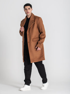 overcoats / Camel Oxford Coat