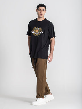 t-shirts / Black Prestige Oversized Tee